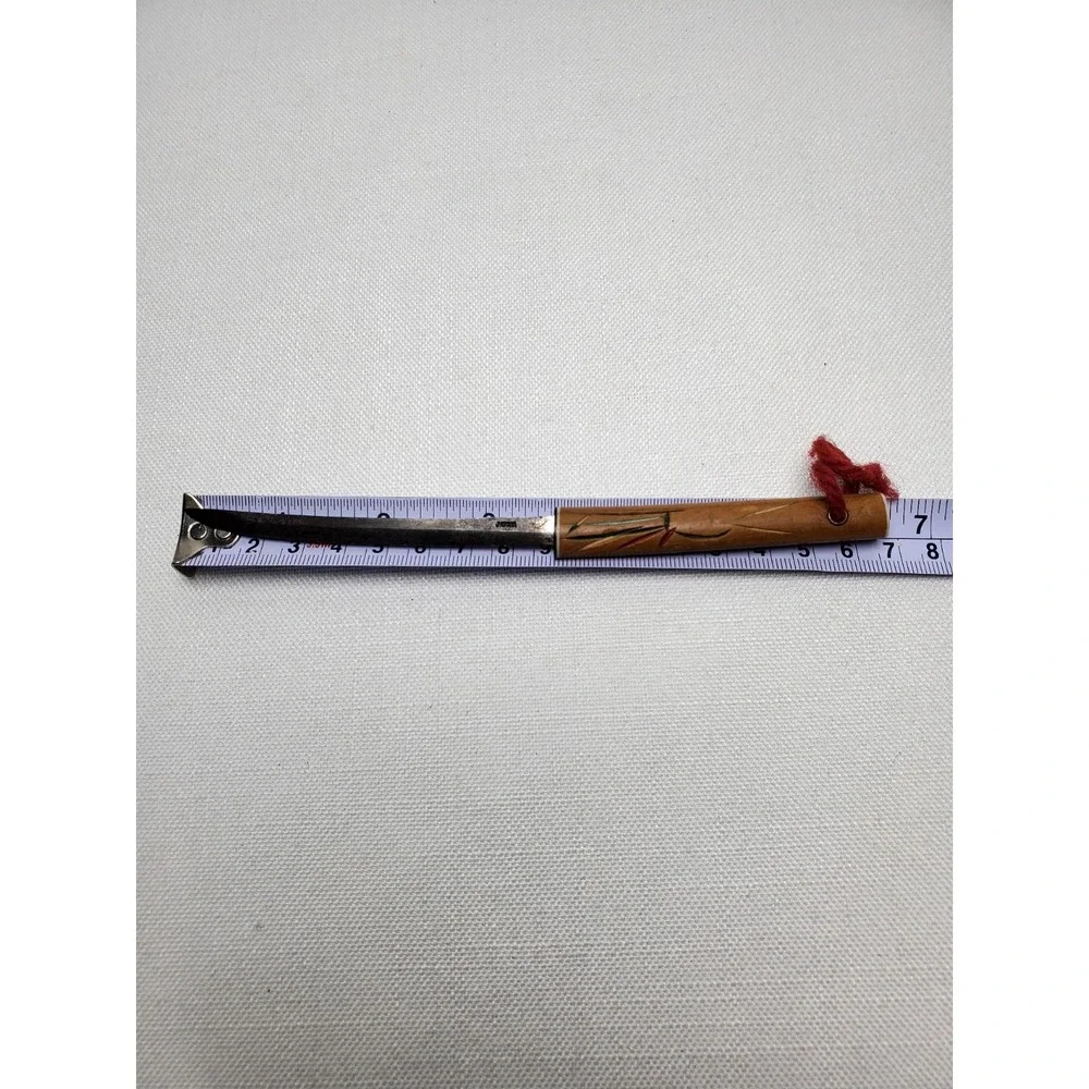 Vintage Japanese Paring Knife With Handcrafted Handle (1950's) Cottagecore‎